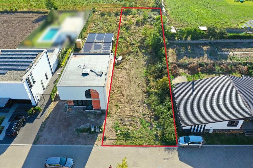bouwgrond halopen bebouwing, Immo, Gronden en Bouwgronden, 500 tot 1000 m²