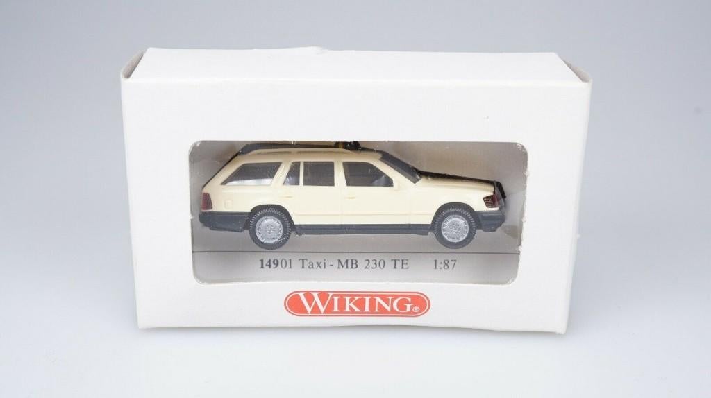 1:87 Wiking 14901 Mercedes 230 TE W124 TAXI, Hobby & Loisirs créatifs, Voitures miniatures | 1:87, Enlèvement ou Envoi, Comme neuf