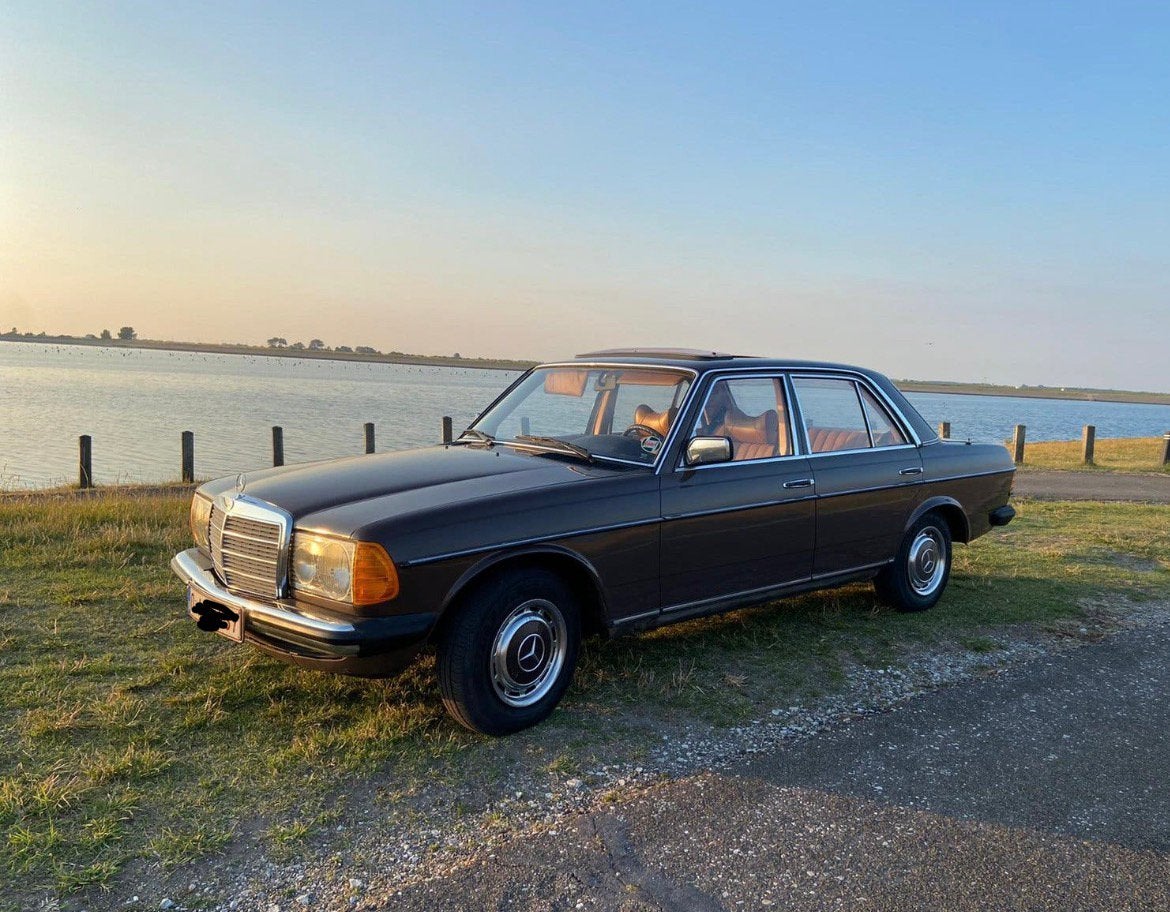 originele Mercedes W123 200D - rijklaar, Autos, Achat, Mercedes-Benz, Particulier, Brun