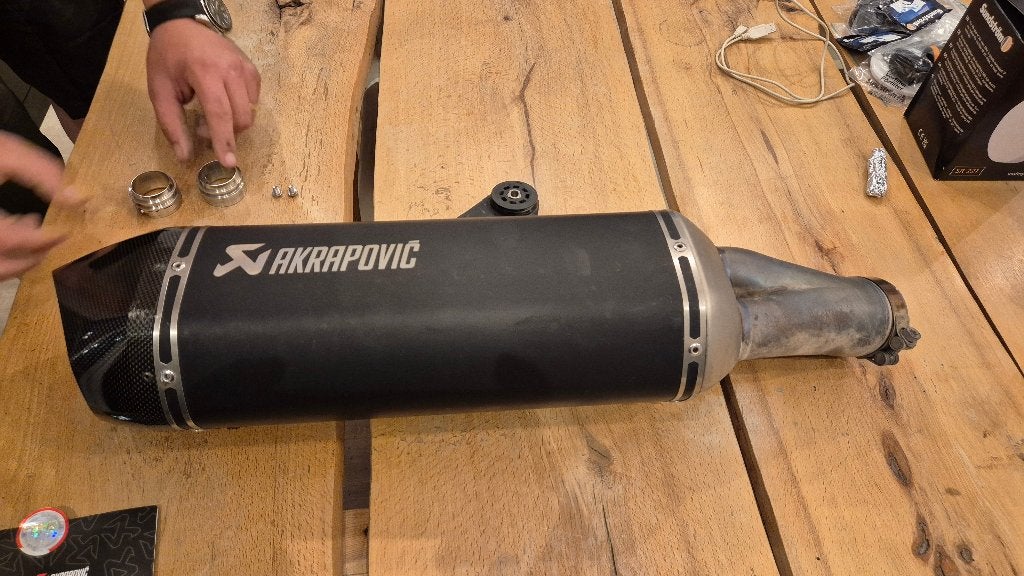 Akrapovic Slip-on Line (Titanium) BMW R 1200 GS 2013-2016, Motos, Enlèvement ou Envoi, Utilisé