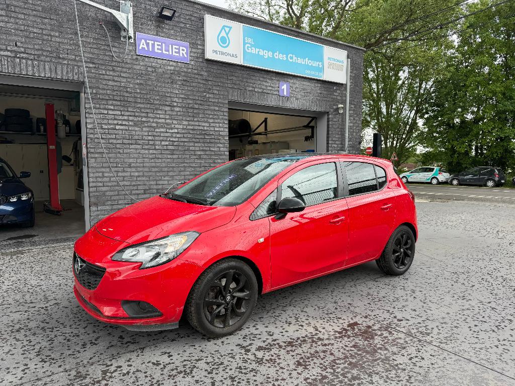 Opel Corsa 1.3 CDTI Black Edition pour Marchands ou EXPORT !, Rouge, Achat, Euro 6, Entreprise