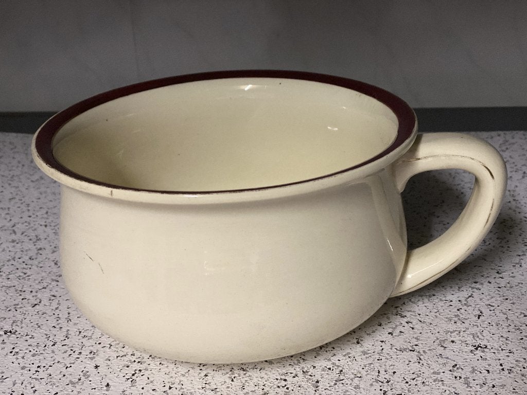 Porseleinen nachtpot/po Villeroy & Boch Mettlach, Ophalen of Verzenden