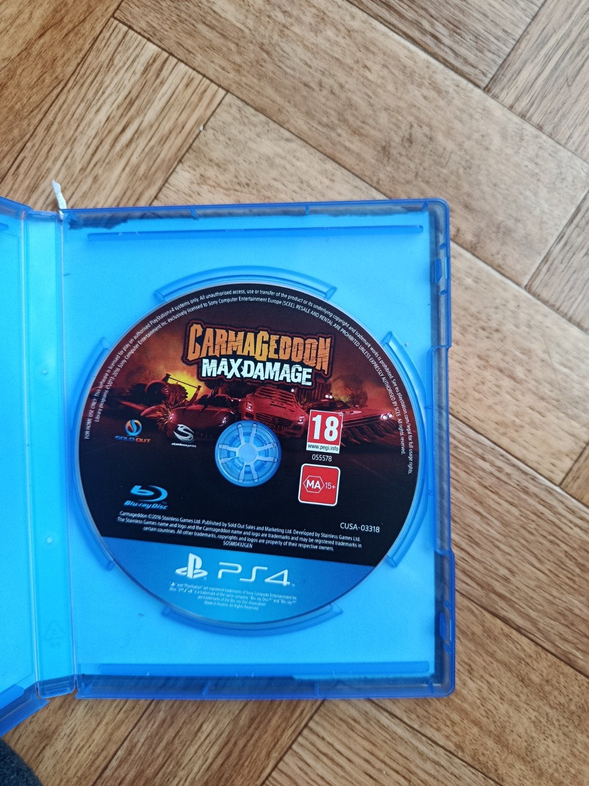carmegeddon maxdamage, Ophalen, Racen en Vliegen, Vanaf 18 jaar