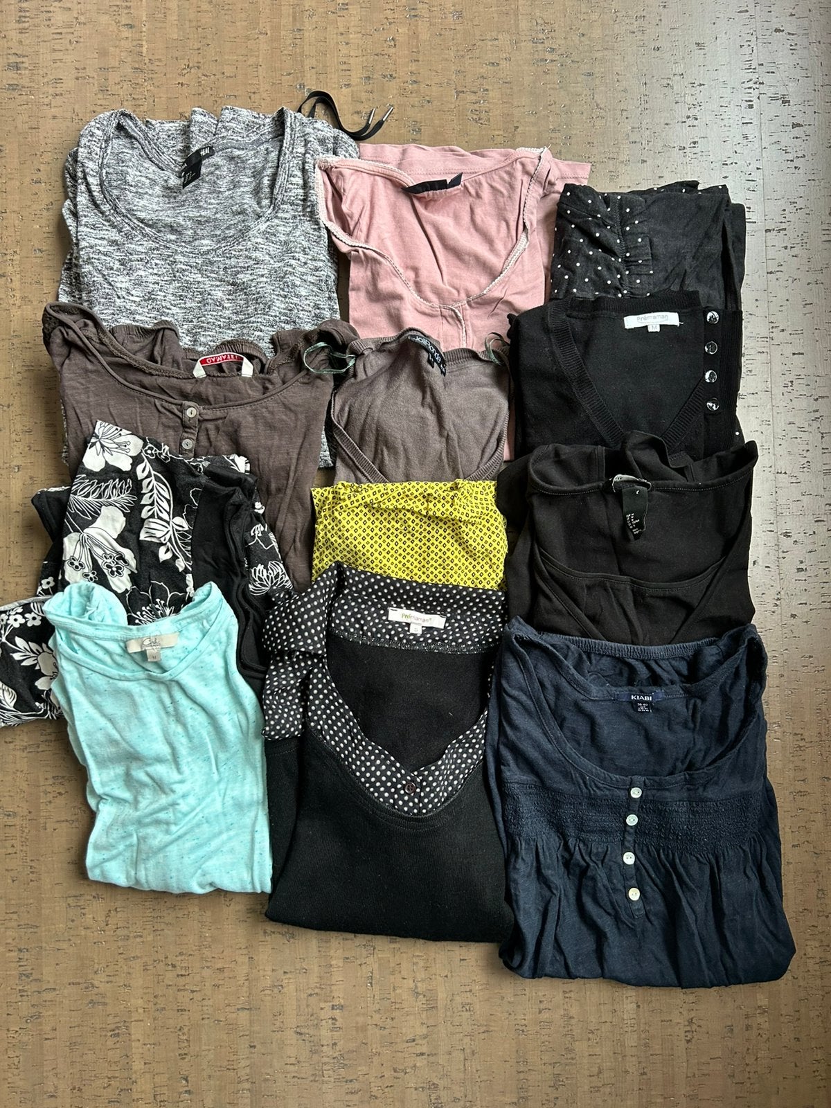 Pakket zwangerschapskledij S/M (38), Kleding | Dames, Dames-kledingpakketten, Ophalen, Zo goed als nieuw, Maat 38/40 (M)