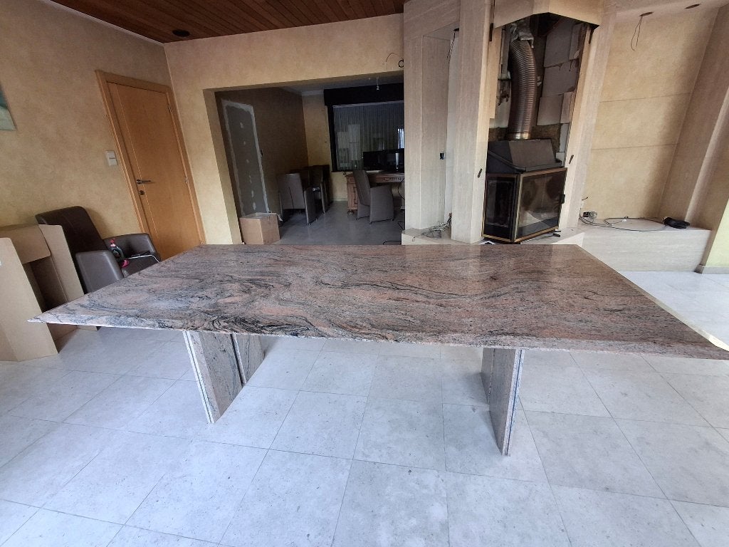 table basse, Maison & Meubles, Tables | Tables de salon, Comme neuf, 50 – 75, 100 à 150 cm, 200 cm ou plus, Rectangulaire, Autres matériaux