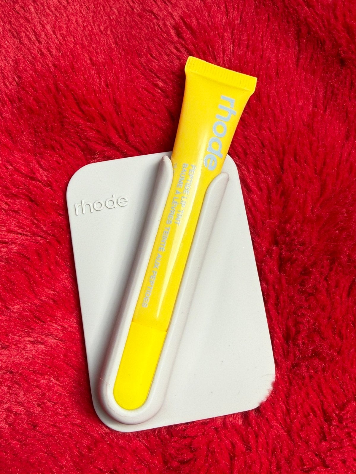 Rhode snap-on lip case, MagSafe, Comme neuf, Enlèvement, Gris