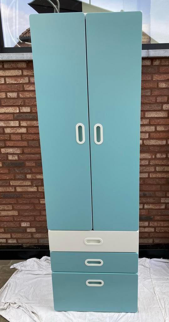 Armoire pour enfants Ikea Stuva - bleu blanc, Enlèvement, Utilisé