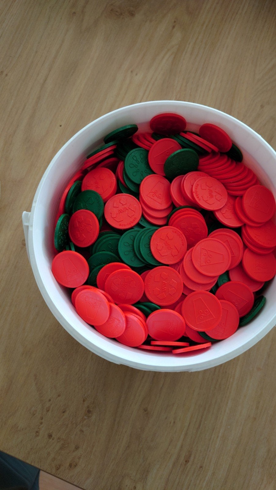 jetons in 2 kleuren, Collections, Pièces de caddie, Enlèvement