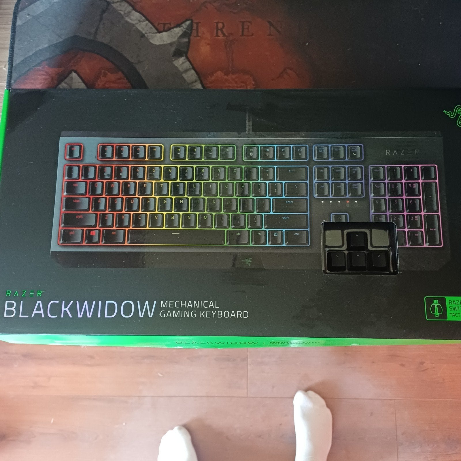 Blackwidow razer naga mechanical toetsenbord, Enlèvement ou Envoi