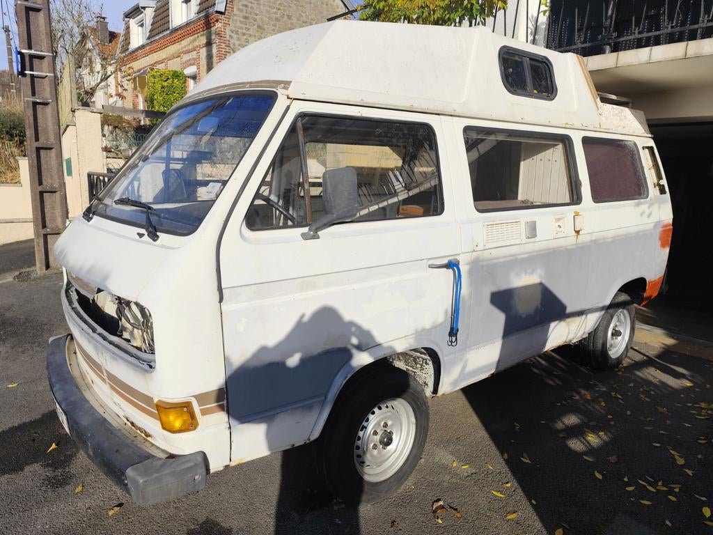 Volkswagen T3 aménagé aircooled année 1982 projet en cours, Autos, Achat, Boîte manuelle, 5 places, Particulier