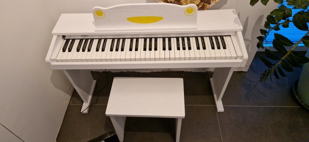 Elektrische kinderpiano artesia fun-1, Ophalen, Zo goed als nieuw, Wit, Piano