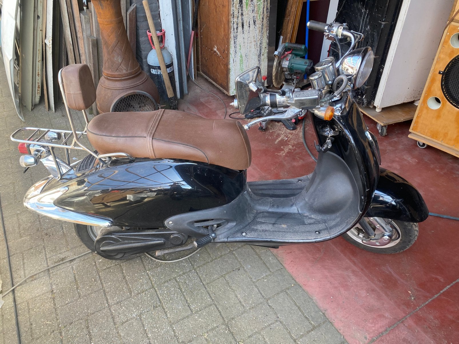 Elektrische scooter MPI B klasse, Fietsen en Brommers, Ophalen, Gebruikt, Klasse B (45 km/u)