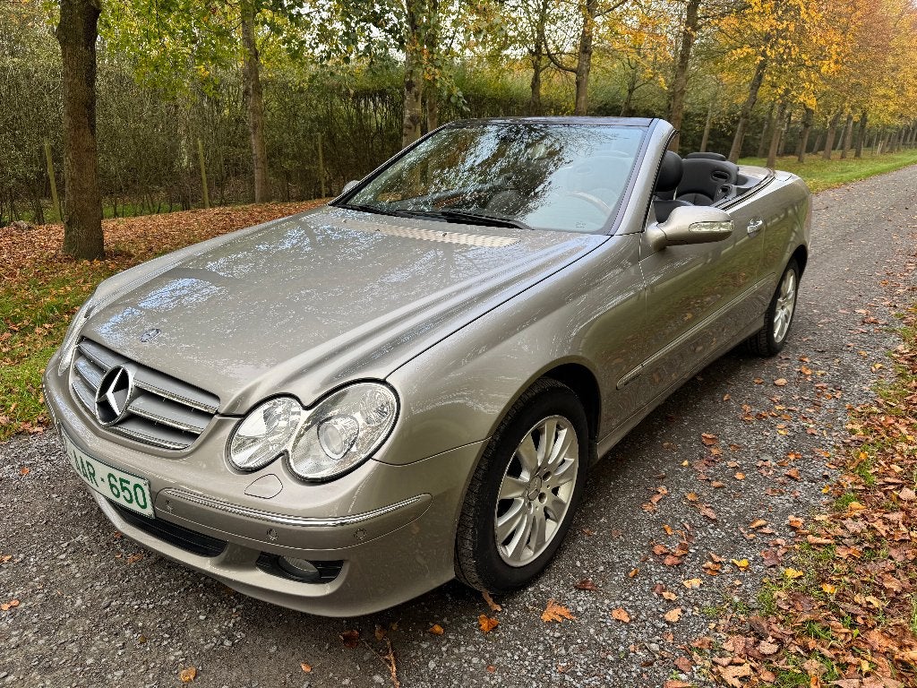 Compresseur convertible Mercedes CLK 200 avec 131000 km, Cuir, Achat, Cabriolet, Boîte manuelle