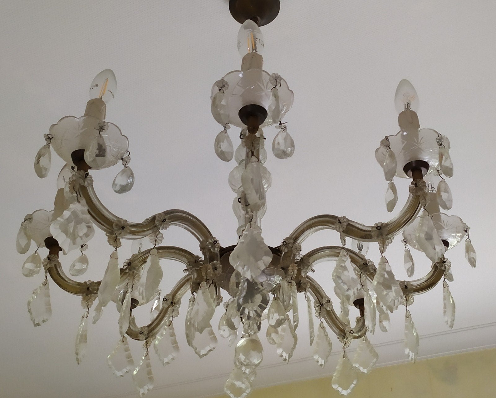 Lustre style Marie-Thérèse, Maison & Meubles, Enlèvement