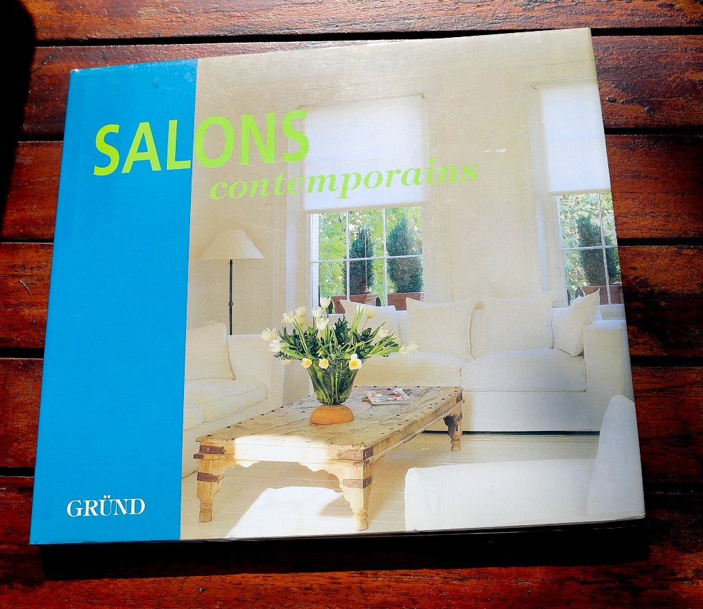Livre déco : Salons contemporains - neuf, Livres, Enlèvement ou Envoi, Neuf