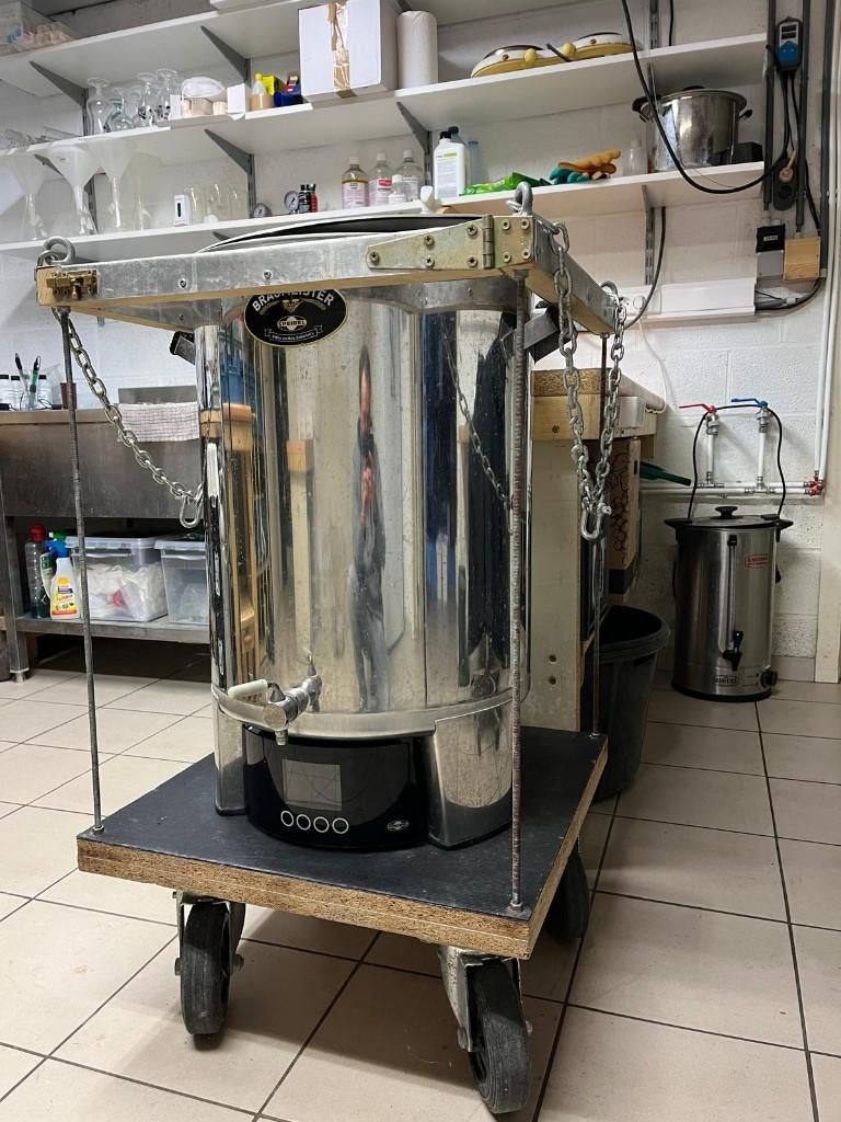 Braumeister 50 litres, Enlèvement