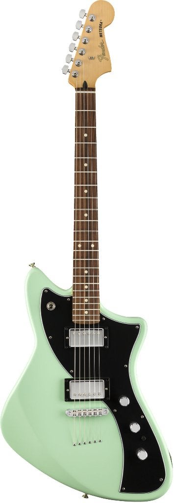 Neuve: Fender Meteora Alternate Reality Surf Green /Softcase, Enlèvement ou Envoi, Neuf, Solid body, Fender
