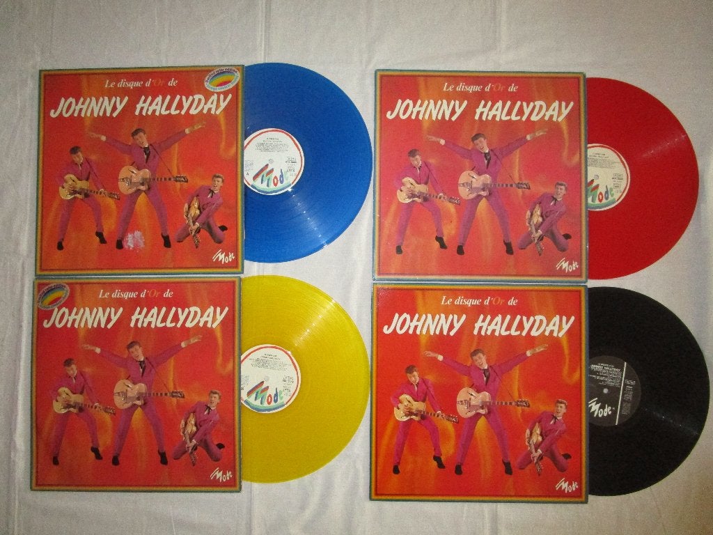 Lot Johnny Hallyday LP "Le disque d'or" MD 9005, Enlèvement ou Envoi, Rock 'n' roll, Compilation, Comme neuf