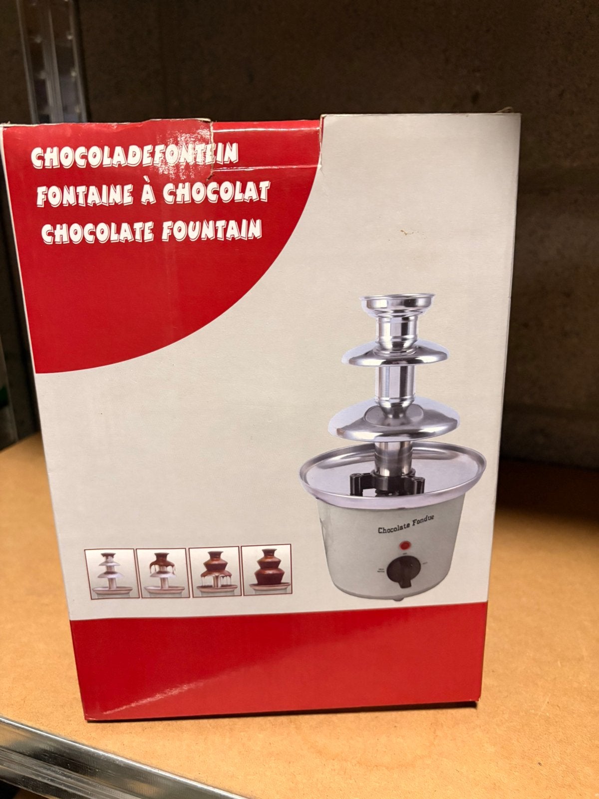 Chocoladefontijn, Electroménager, Fondue, Enlèvement, Comme neuf