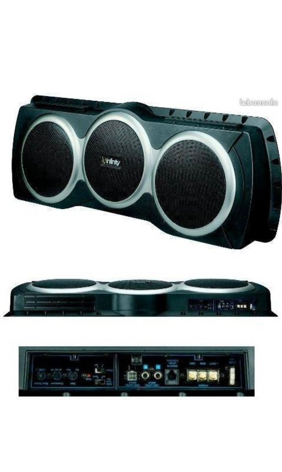Caisson de basse INFINITY 250 watts., Enlèvement, Comme neuf