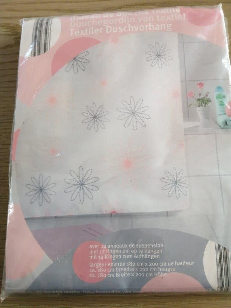 NIEUW douchegordijn van TEXTIEL nog in verpakking, Ophalen of Verzenden, Nieuw, Overige typen