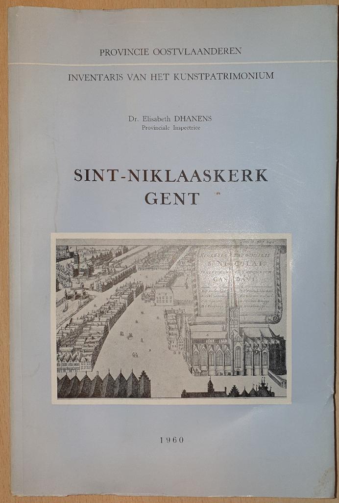 Sint-Niklaaskerk Gent, Livres, Art & Culture | Architecture, Enlèvement ou Envoi, Dhanens Elisabeth, Utilisé, Architecture général
