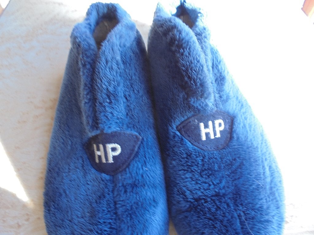 Sloefen Hush puppies , maat 39 - 40, Enlèvement ou Envoi, Pantoufles, Porté, Bleu