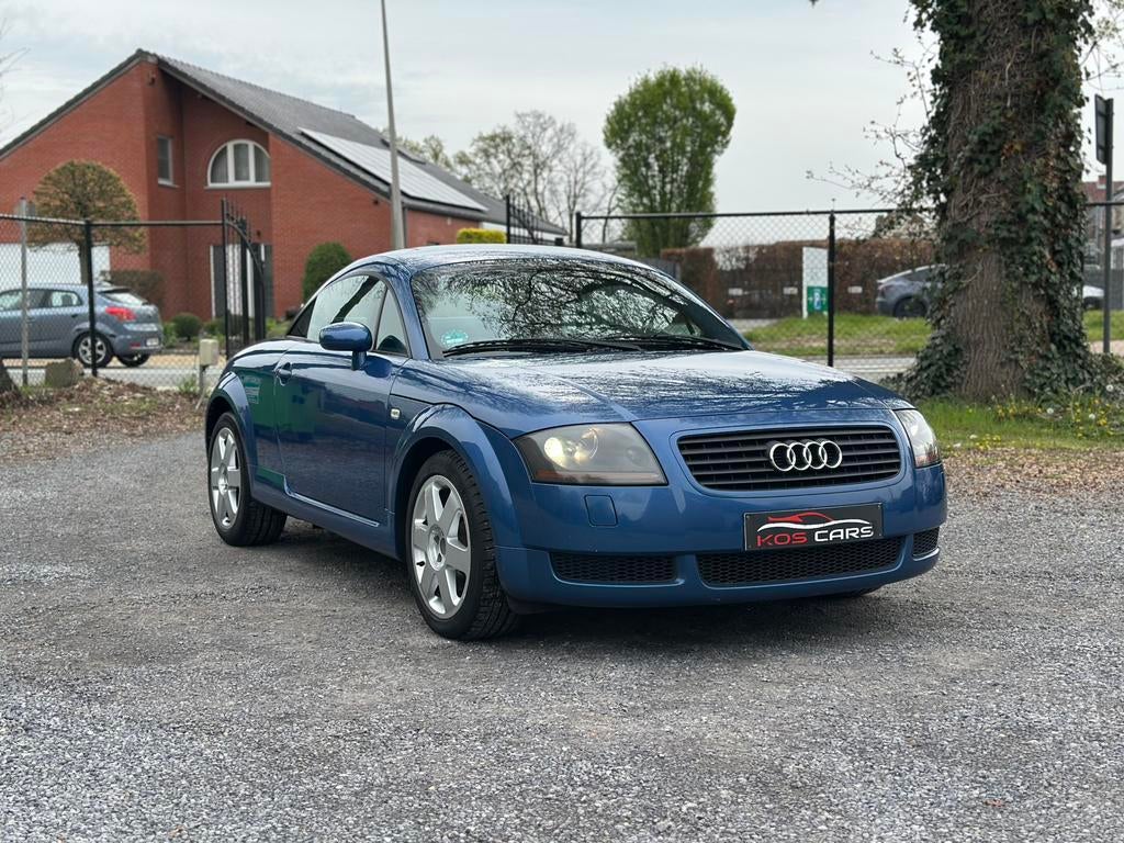 Audi TT/1.8T/180Pk/2000Bj/132.000Km/Onderhboek, Voorwielaandrijving, TT, 4 cilinders, Blauw