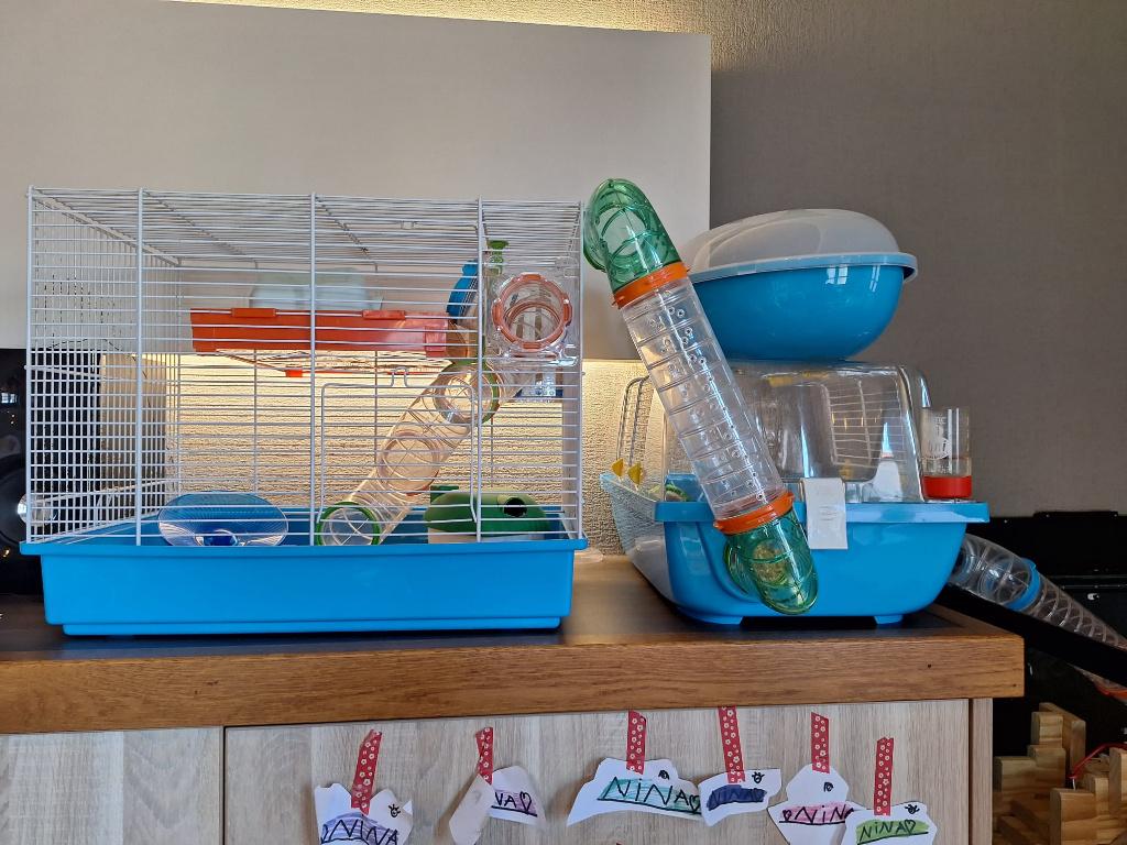 hamsterkooien , terrarium en zandbad, Ophalen, Gebruikt, Kooi, Muis