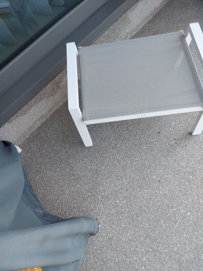 tuinset, Chaise, Salons de jardin, Aluminium, Comme neuf