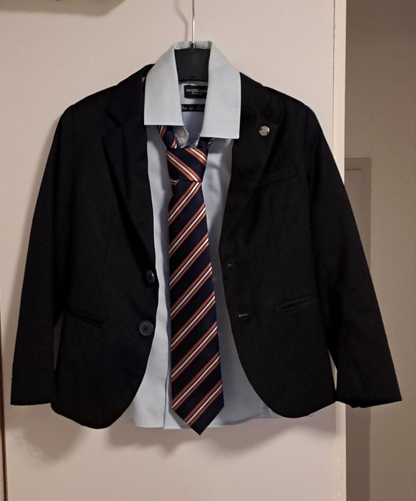 Blazer (Red&Blu) + hemd (Mc Gregor) + das (Terre Blue), Kinderen en Baby's, Ophalen of Verzenden
