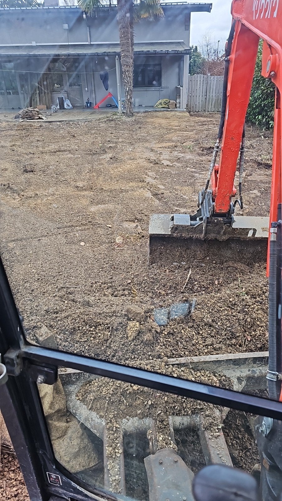 Travaux de excavaciones en général