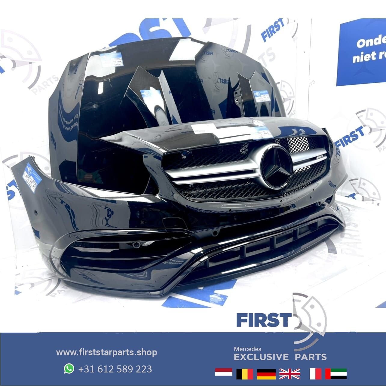 W176 A45 AMG FRONT FACELIFT VOORKOP ZWART Mercedes A 45 Klas, Utilisé, -, Avant, -