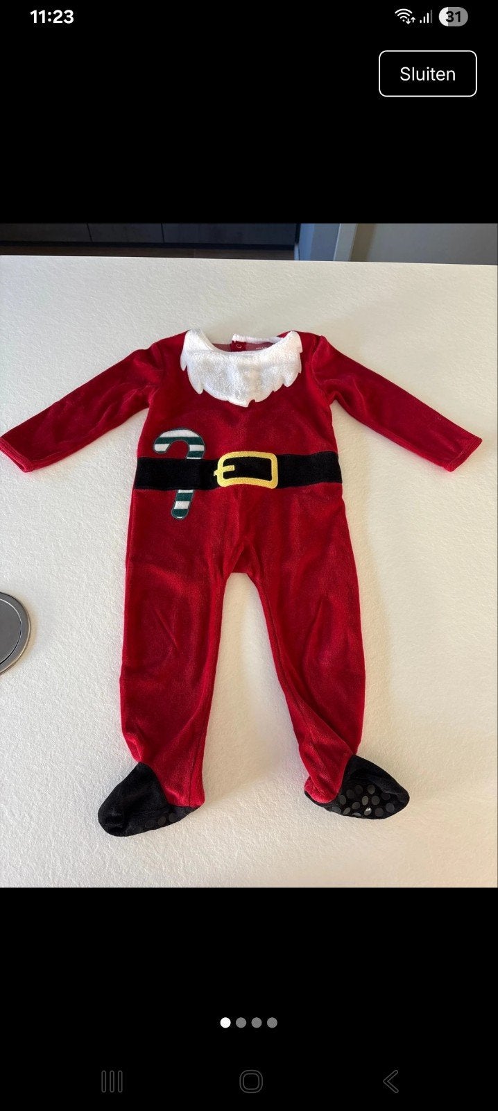 kerstpakje maat 86, Kinderen en Baby's, Ophalen of Verzenden, Zo goed als nieuw, Kiabi, Jongetje of Meisje