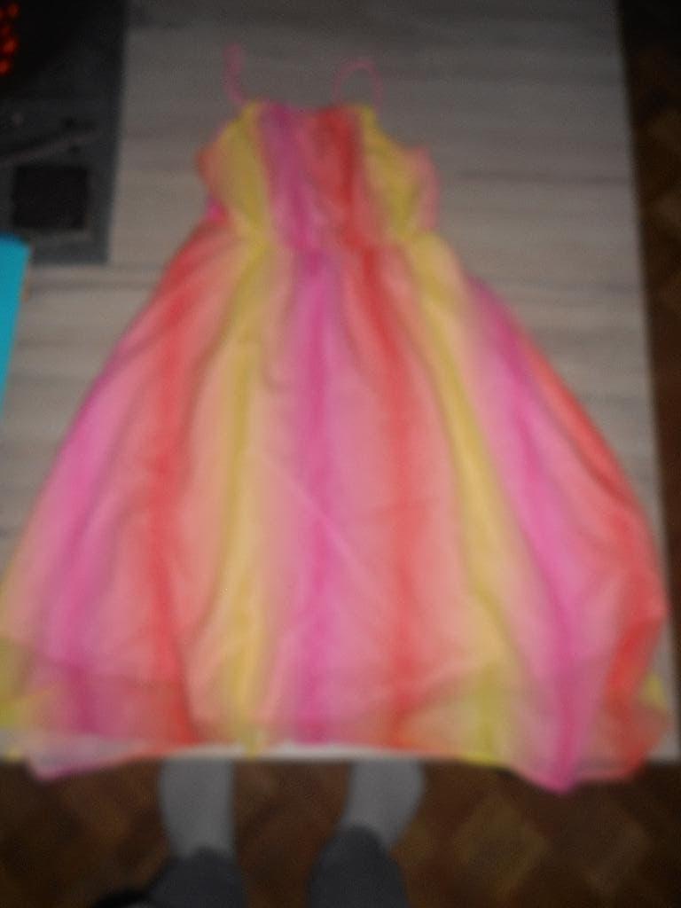 fel gekleurd zomers kleed maat 128, Enfants & Bébés, Vêtements enfant | Taille 128, Robe ou Jupe, Enlèvement ou Envoi, H&M, Comme neuf