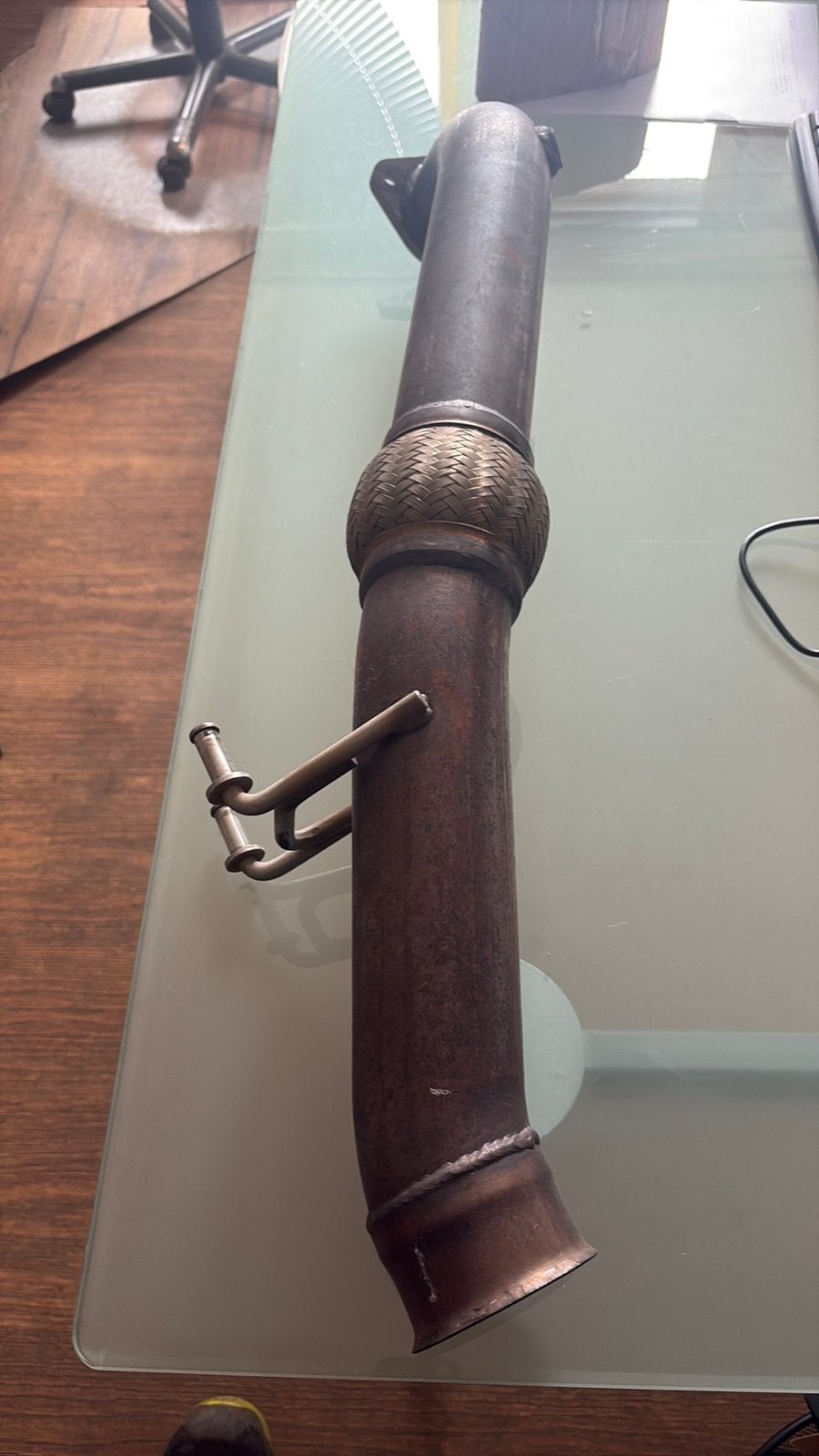 Downpipe ter vervanging van katalysator, Ophalen, Gebruikt, Ford