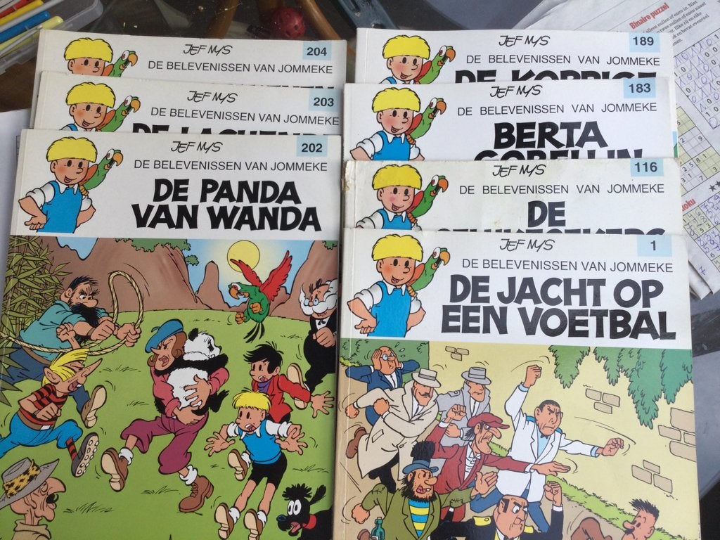 De belevenissen van Jommeke - strips, Boeken, Stripverhalen, Ophalen, Gelezen, Jef Nys.