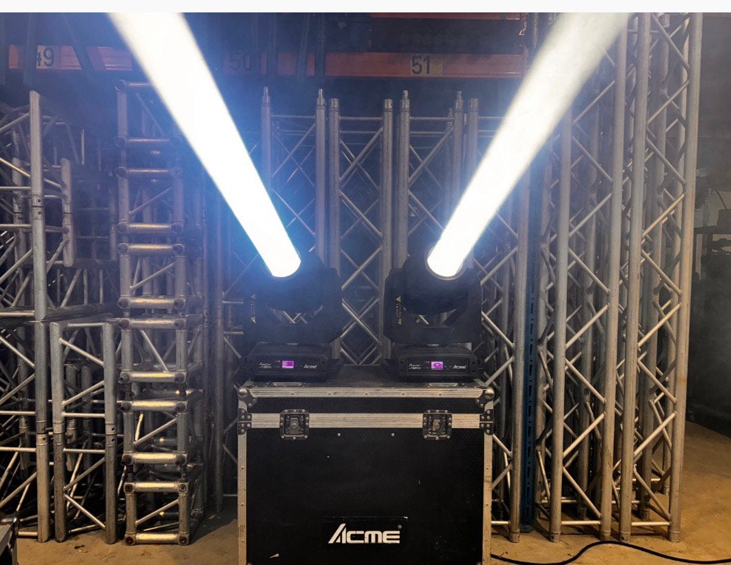 Lyres Beam Spot Wash 16R type ACME 16RX avec flight, Ophalen of Verzenden, Zo goed als nieuw