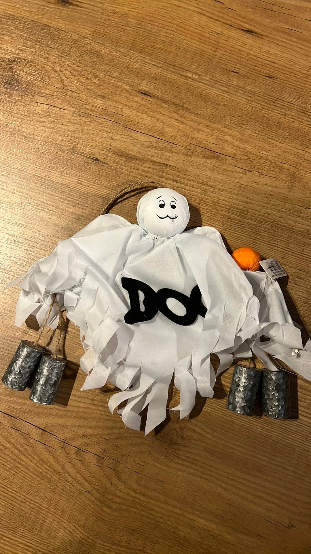 2 Witte spookjes boo, Ophalen, Gebruikt