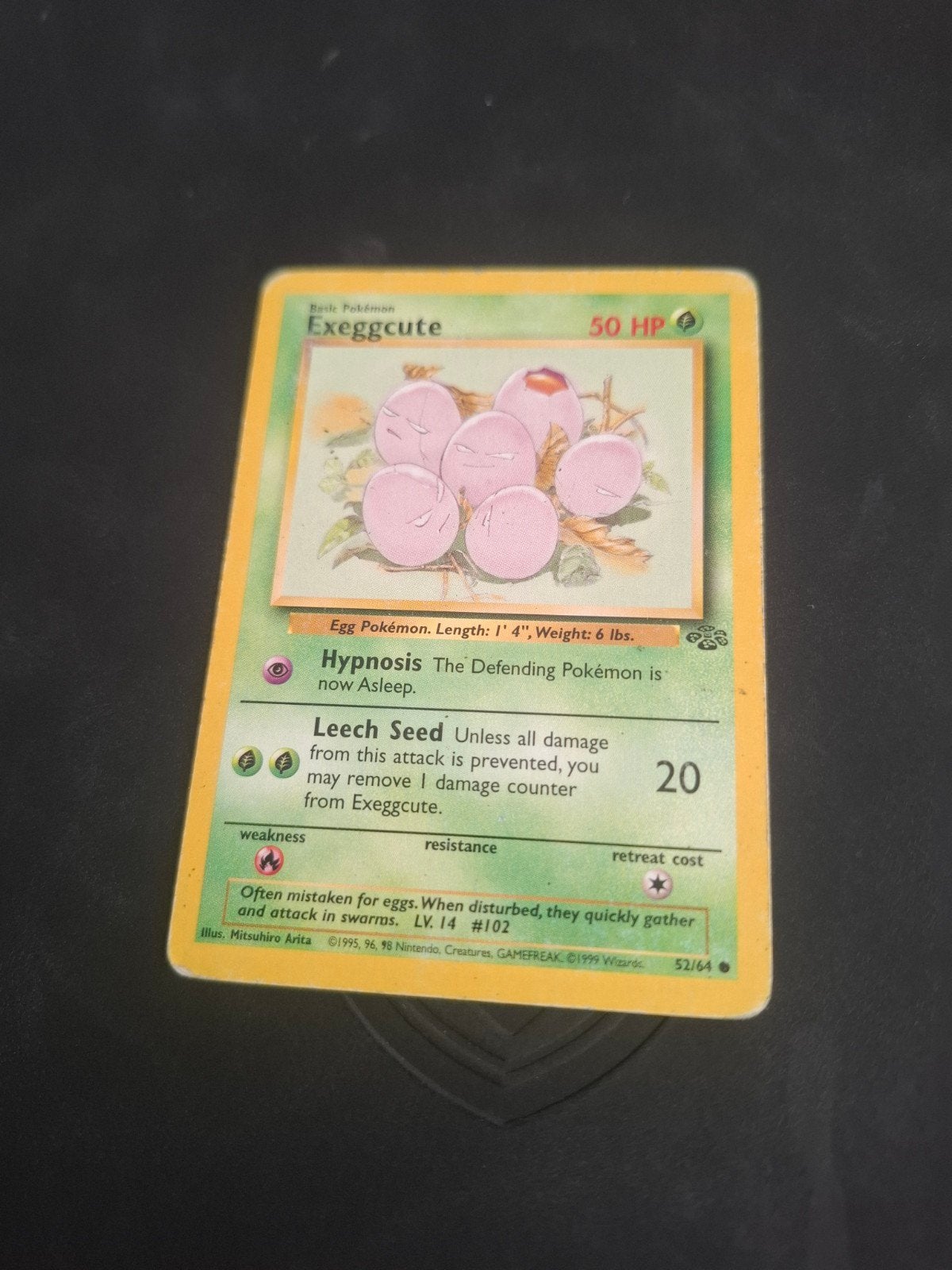 Pokémon Kaart Exeggcute 50 HP (52/64) Jungle Set, Ophalen of Verzenden