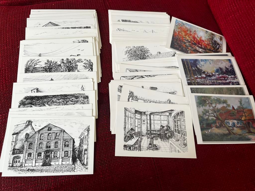 96 Postkaarten Heemkunde Ter Palen regio Buggenhout, Verzamelen, Foto's en Prenten, Ophalen of Verzenden, Zo goed als nieuw