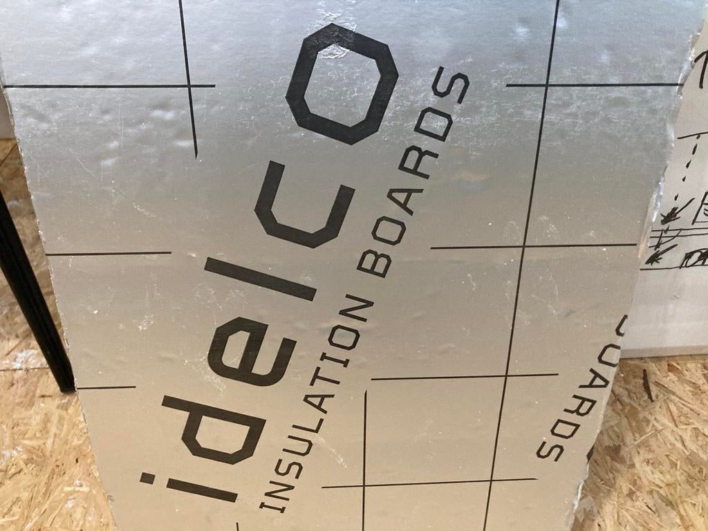 Panneaux isolants Idelco Roof epaisseur 100mm, Enlèvement, Neuf