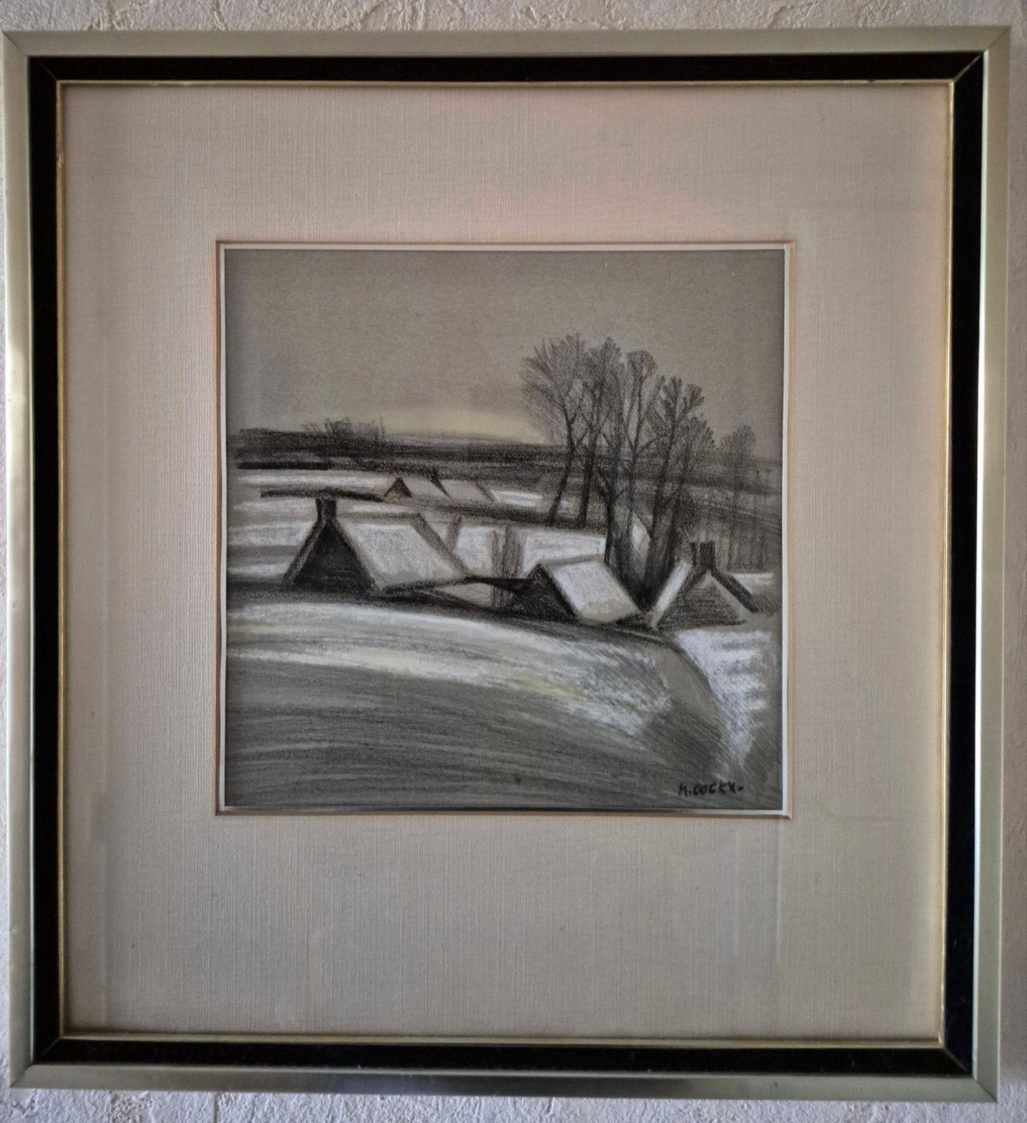 Marcel Cockx, Antiquités & Art, Enlèvement, Aquarelle, Papier