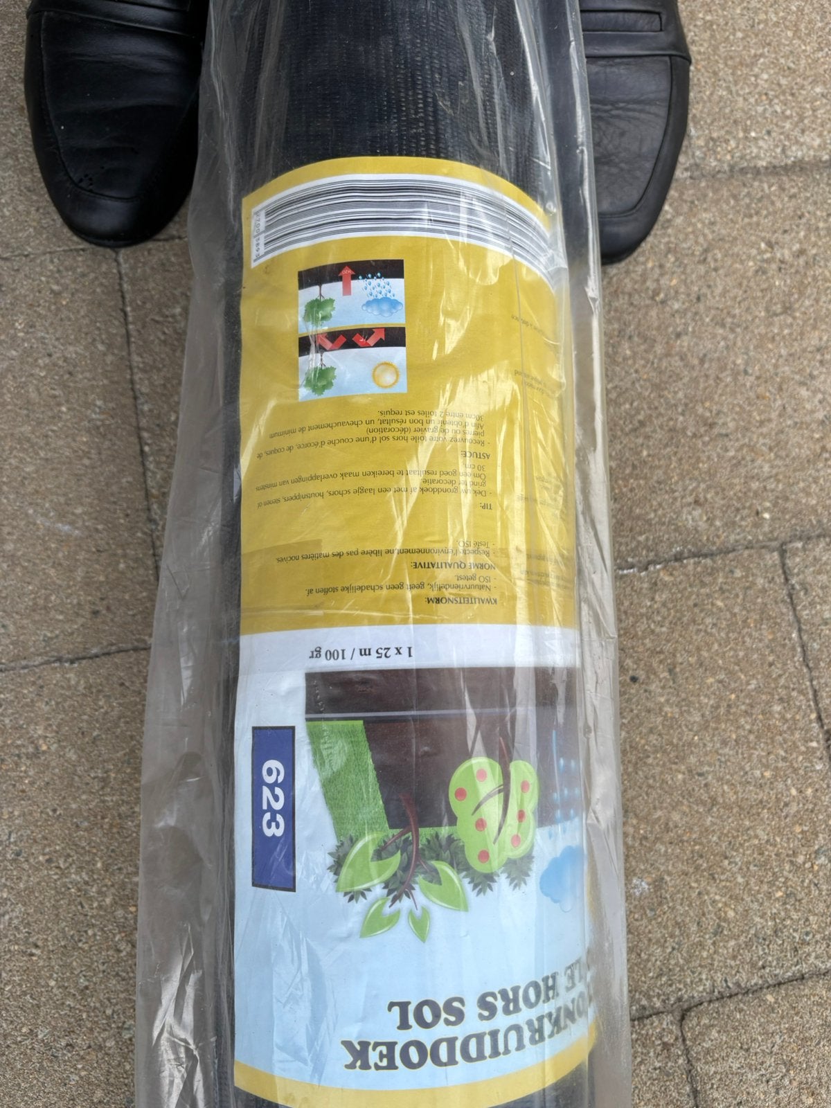 Rol wortel doek, Tuin en Terras, Ophalen, Zo goed als nieuw