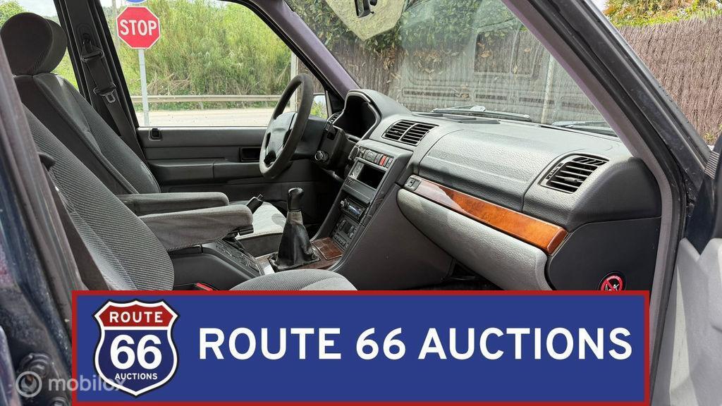Land Rover Range Rover 2.5 DSE | 1998 | Route 66 Auctions, Auto's, Land Rover, Zwart, Bedrijf, Handgeschakeld