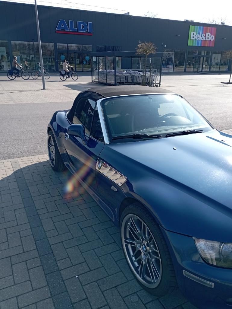 BMW Z3 1.9 i, Achterwielaandrijving, 4 cilinders, Cabriolet, Blauw