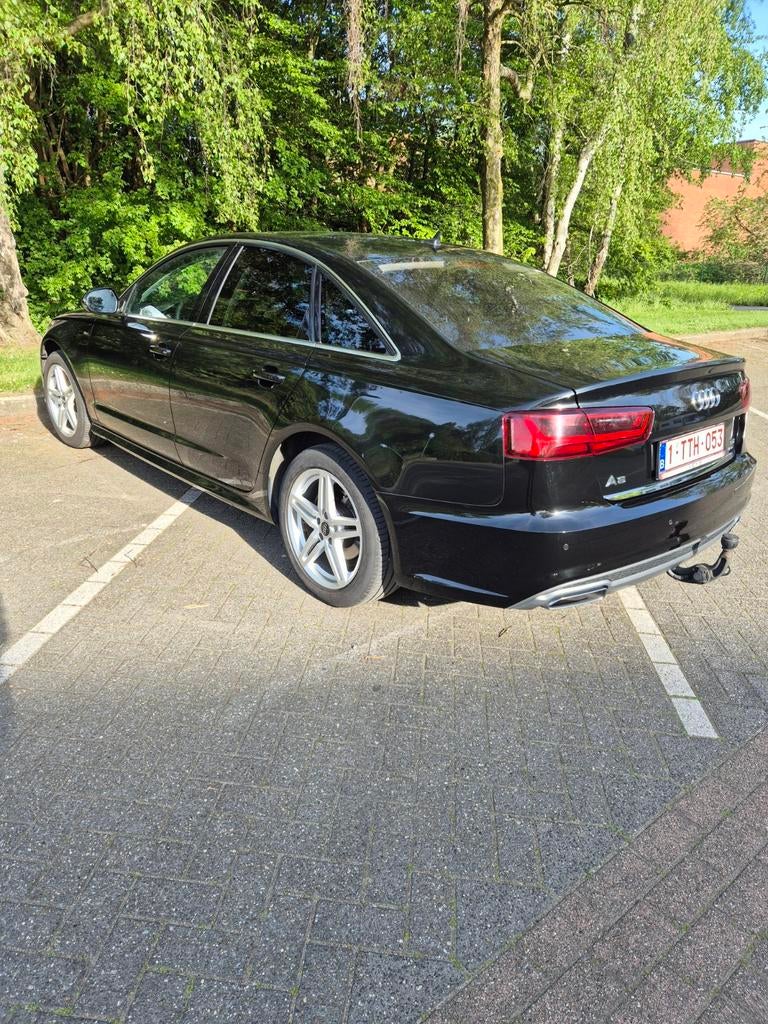 Audi A6, Auto's, Audi, 4 deurs, Zwart, Particulier, Dealer onderhouden