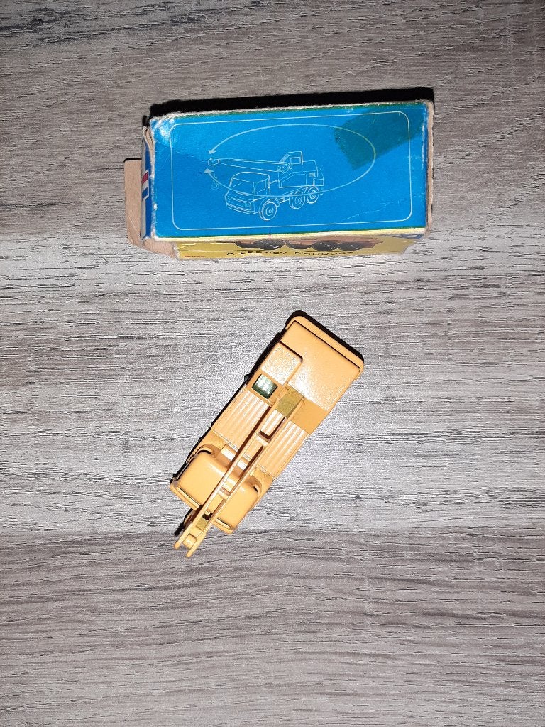 Matchbox Dodge Crane Truck Nr.63 1968, Hobby en Vrije tijd, Ophalen of Verzenden, Gebruikt, Bus of Vrachtwagen