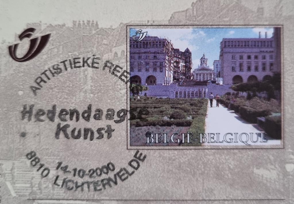 6 x Cartes postales Brussels Bruxelles 2000, Enlèvement ou Envoi, 1980 à nos jours