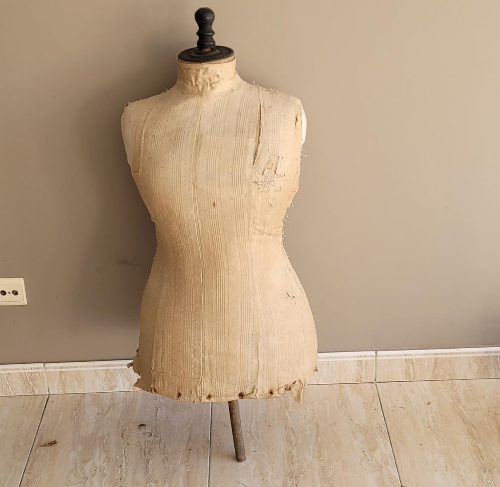 Paspop buste zeer oud, Antiek en Kunst, Ophalen